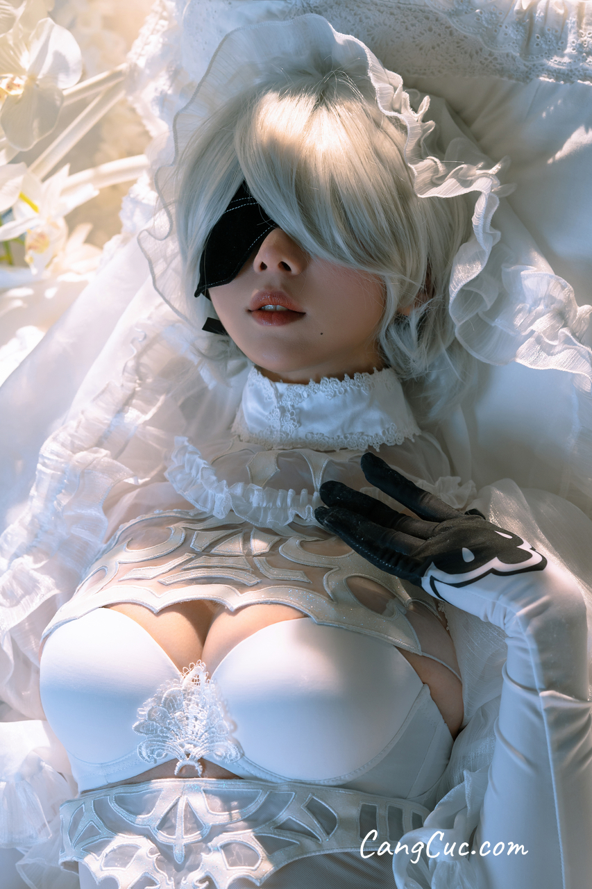 Coser@云溪溪 (Yunx1x1) & 奶桃 – 2B本 YoRHa No.2 Type B 上 ảnh 121